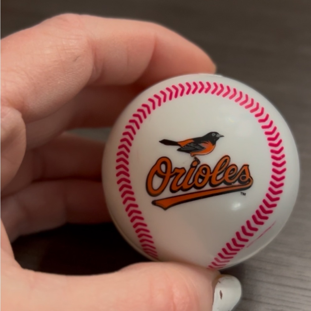 Baltimore Orioles plastic mini baseball!!!!⚾️ the only